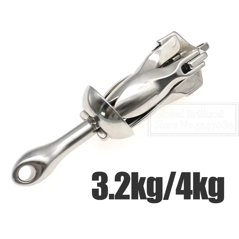 3.2KG/4KG Boat Stainless Steel – обзор и цена Fishing Kayak Anchor