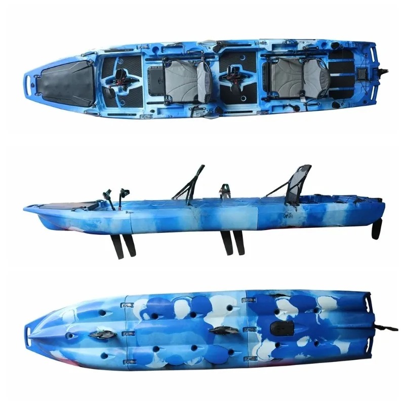 2-Seater Sit-on-Top Modular Pe – обзор и цена Fishing Kayak Sit In