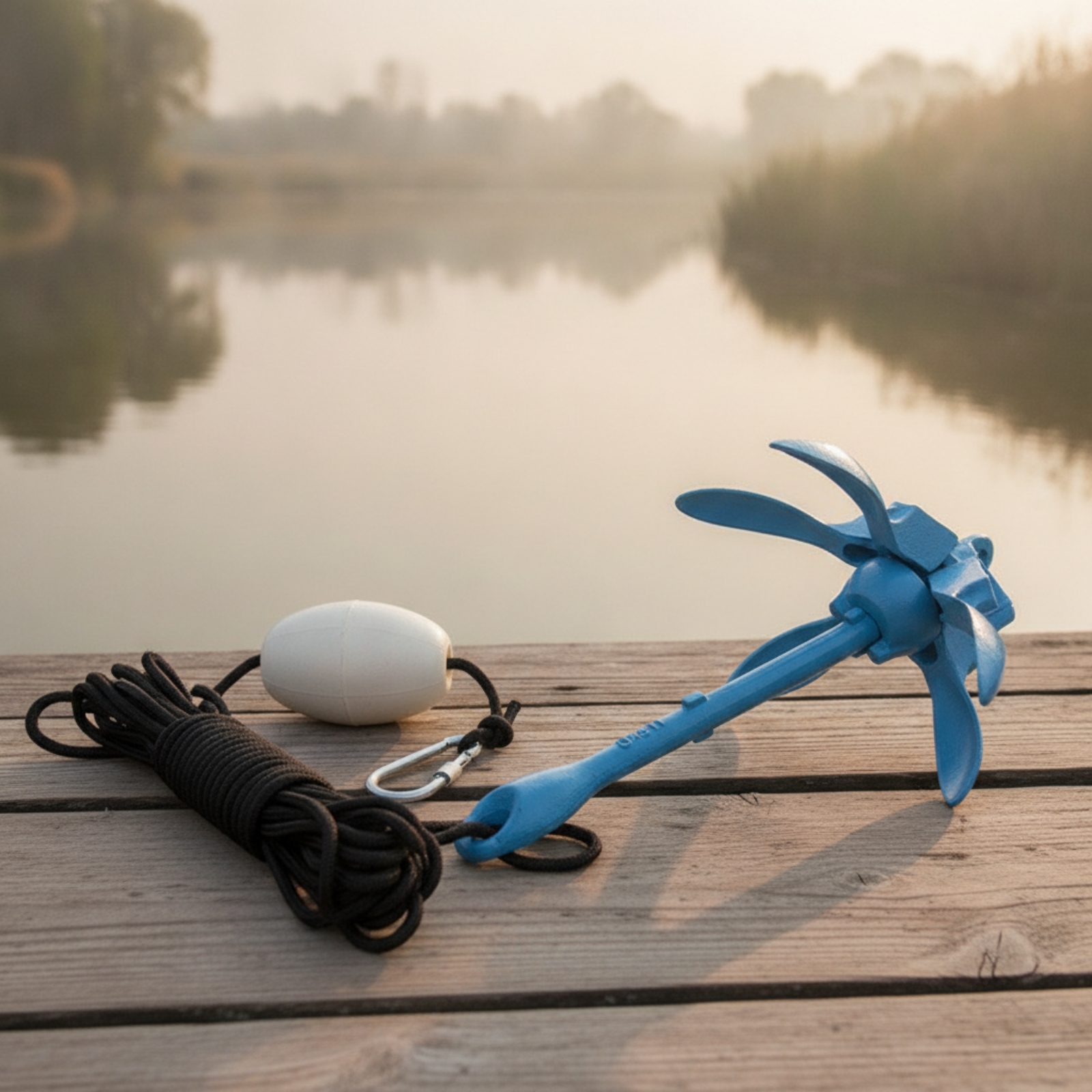 Folding Anchor Kit with Buoy a – обзор и цена Fishing Kayak Storage Bag