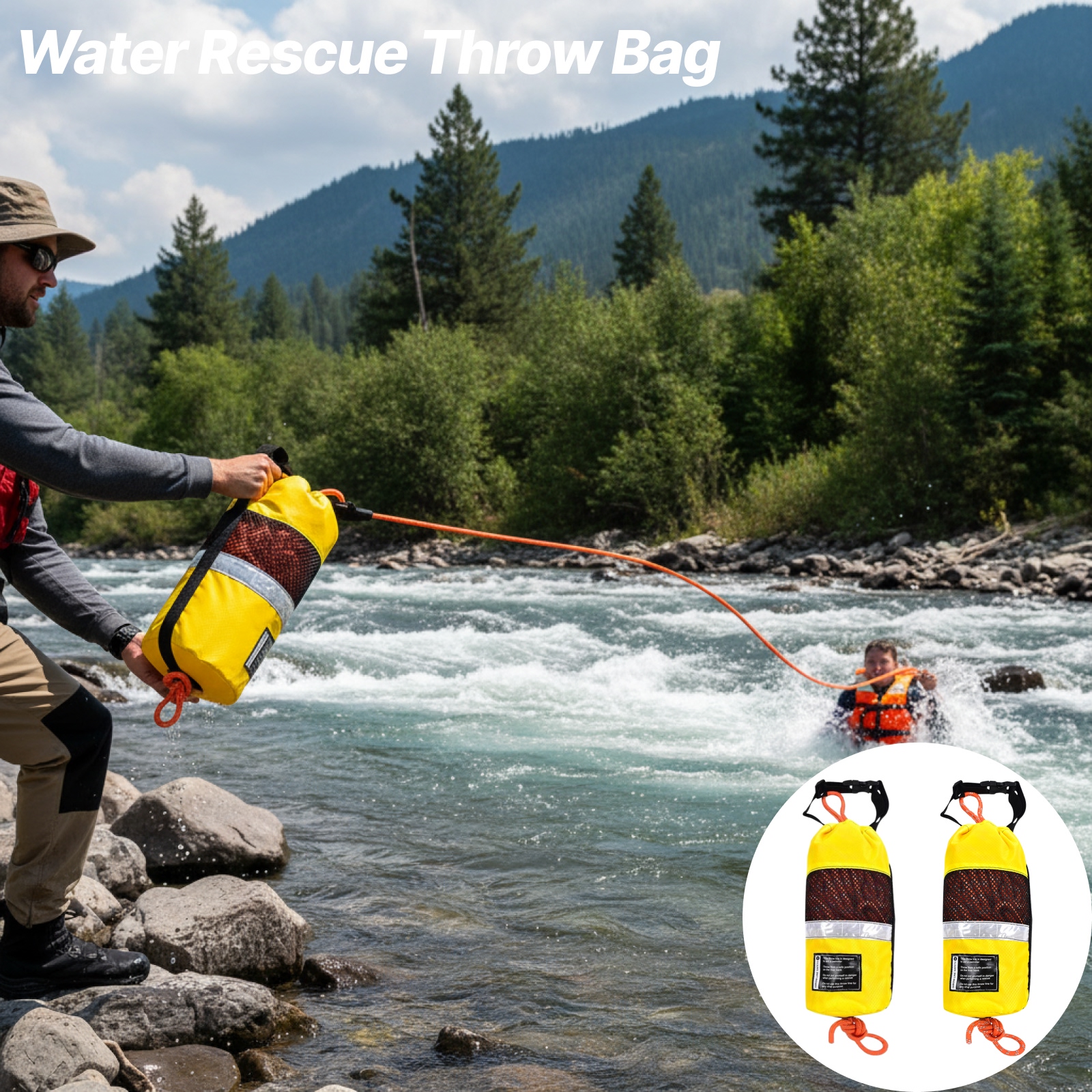 Throw Bag for Water Rescue Mar – обзор и цена Fishing Kayak Crate