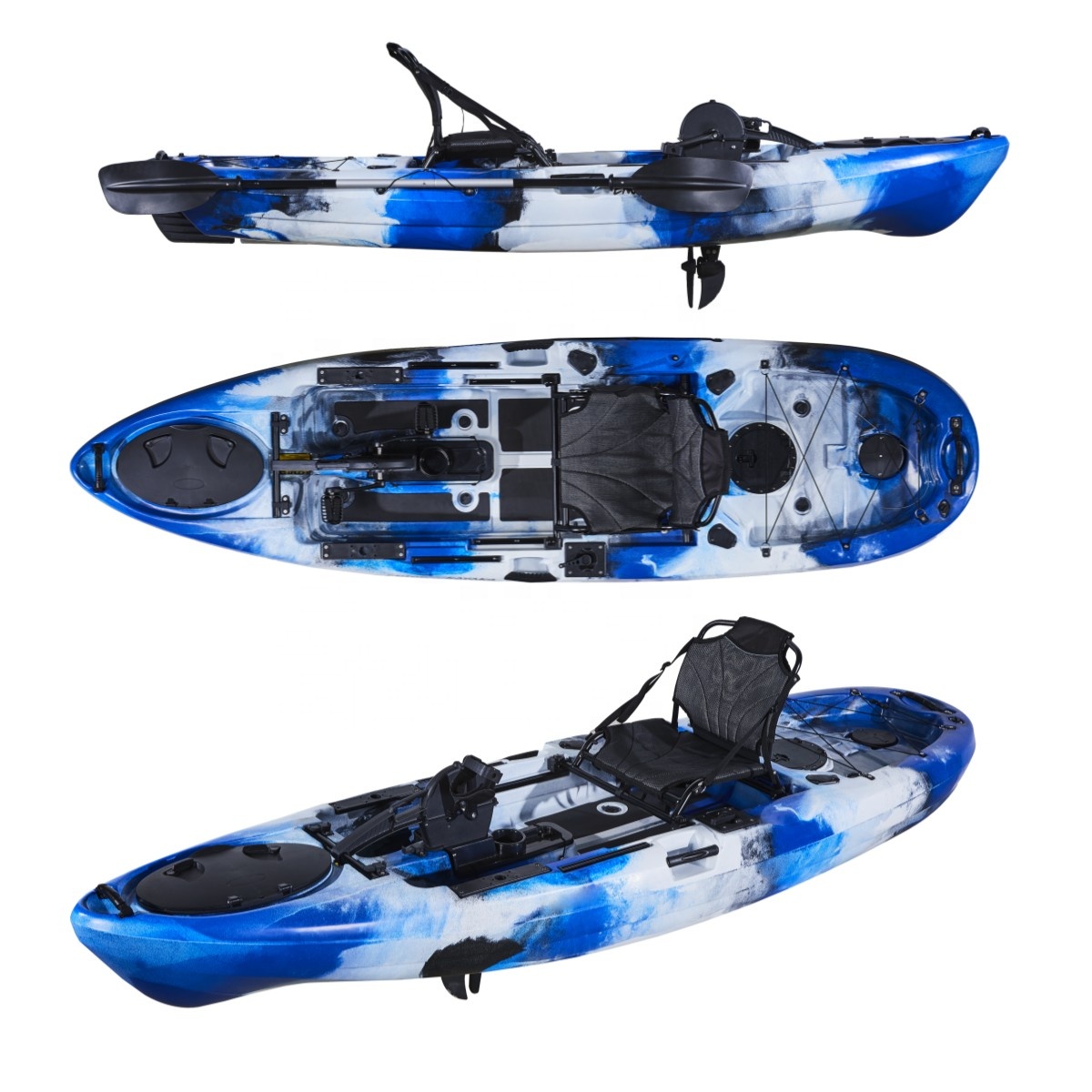 10FT Classic Pedal Fishing Kay – обзор и цена Fishing Kayak Pedal Drive