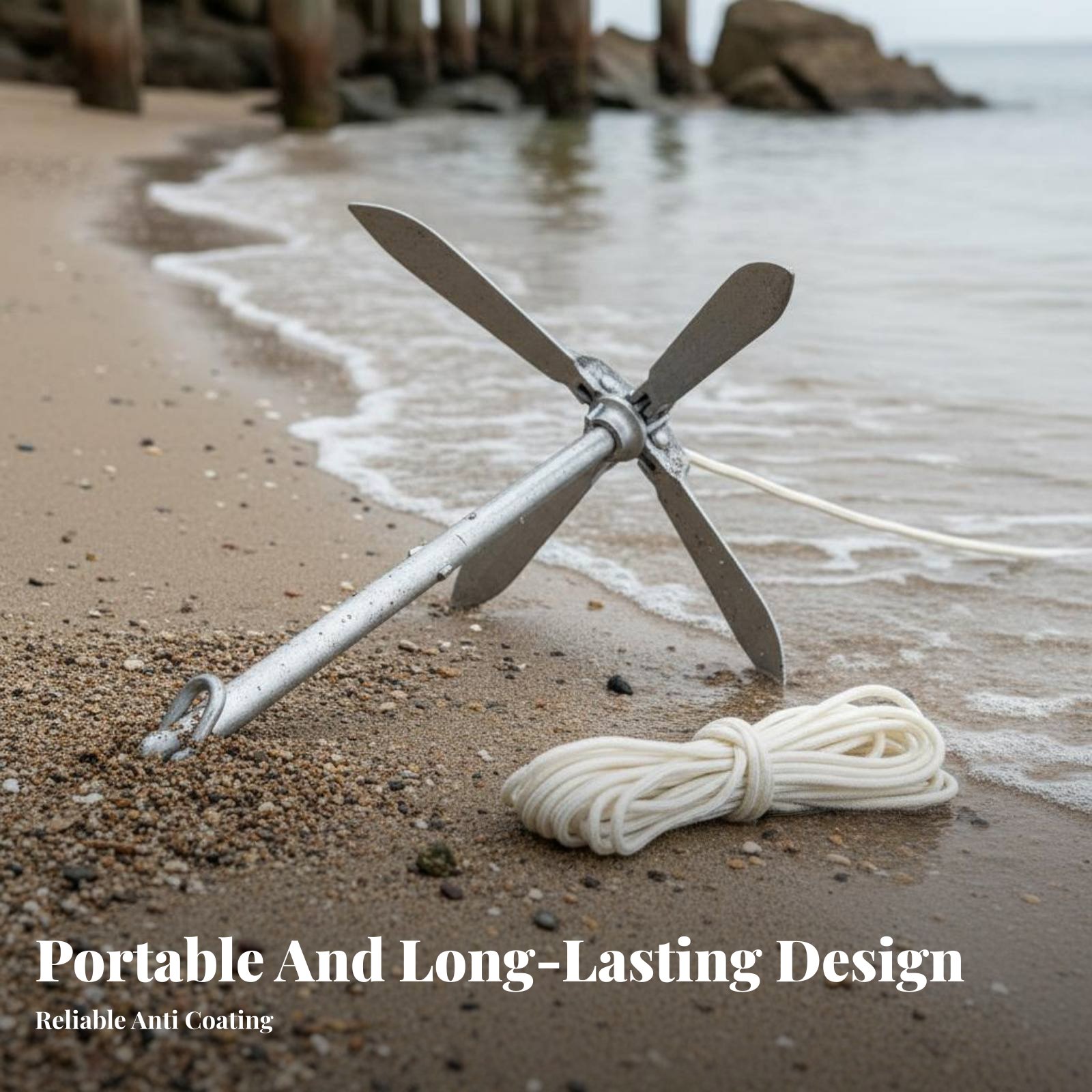 Lotus Anchor Foldable Carbon S – обзор и цена Fishing Kayak Anchor