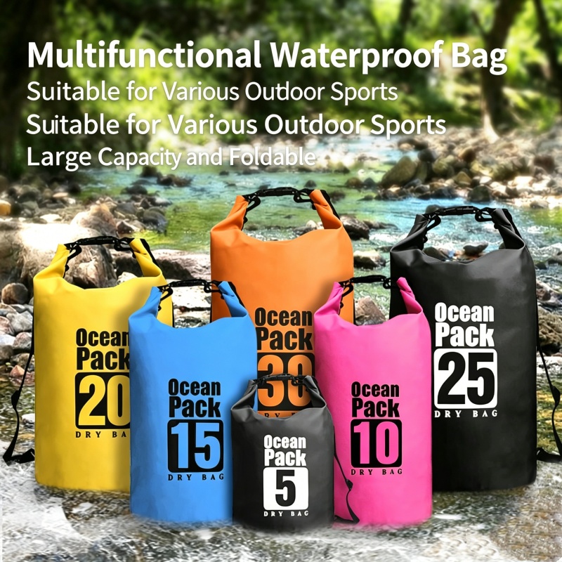 Swimming Waterproof Dry Bag 5L – обзор и цена Fishing Kayak Storage Bag