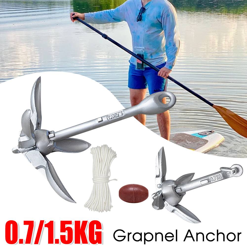 0.7/1.5KG Grapnel Anchor Folda – обзор и цена Fishing Kayak Anchor