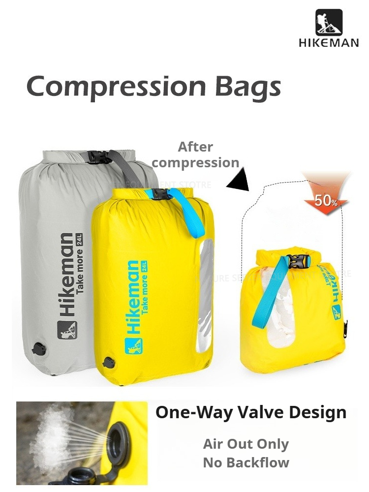 HIKEMAN Vacuum Compression Bag – обзор и цена Fishing Kayak Storage Bag