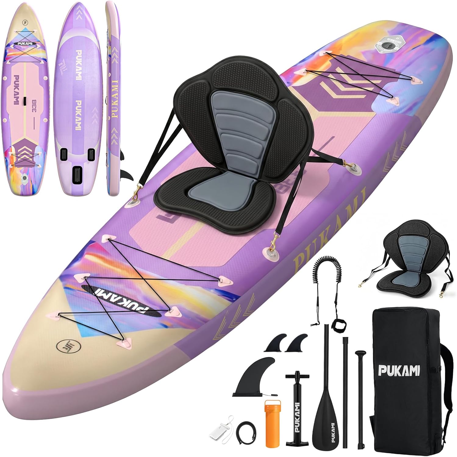 Extra Wide Inflatable Stand Up – обзор и цена Fishing Kayak Paddle