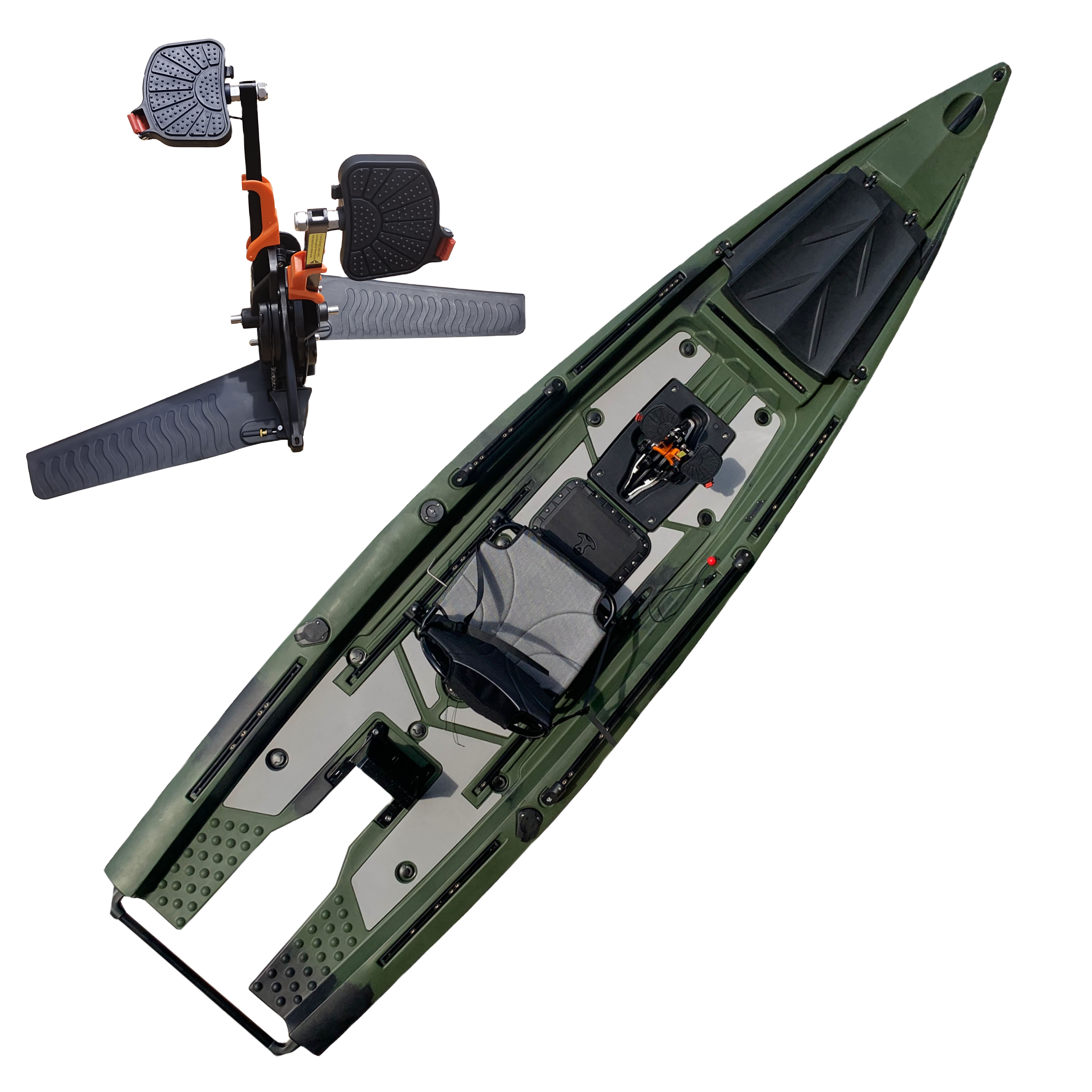 New Develop 4m Single Skiff Bo – обзор и цена Fishing Kayak Sit On Top