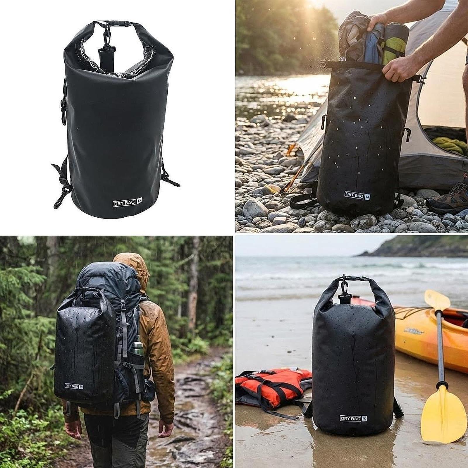 Waterproof Dry Bag Storage Adj – обзор и цена Fishing Kayak Storage Bag