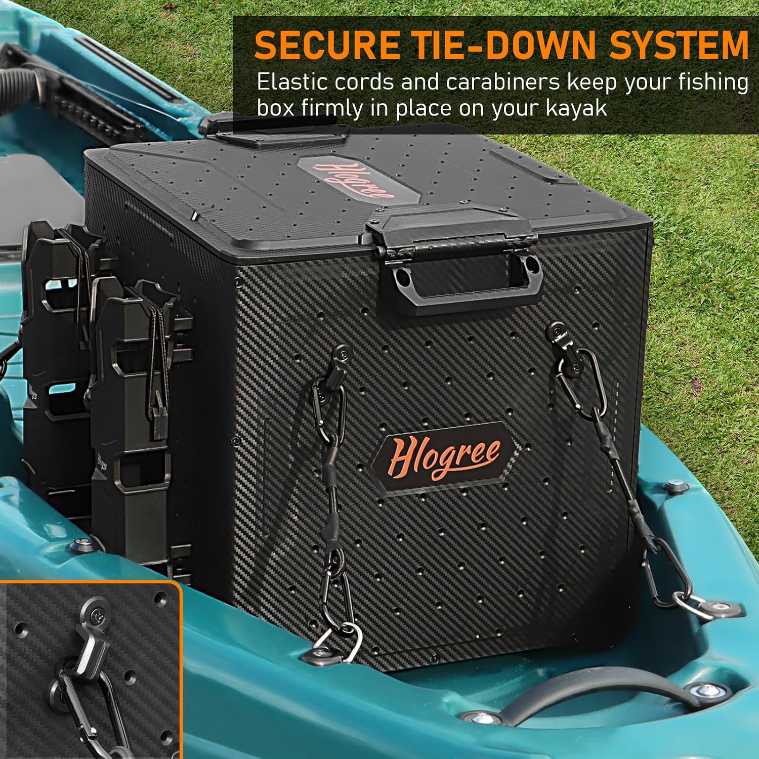 Compact Kayak Fishing Crate wi – обзор и цена Fishing Kayak Crate