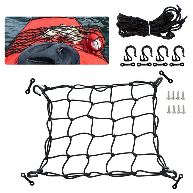 Deck Cargo Net with Lashing Ho – обзор и цена Fishing Kayak Crate