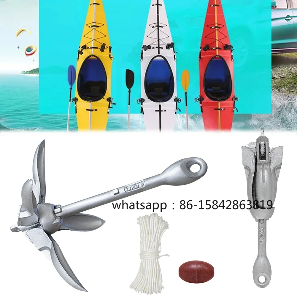0.7KG 1.5KG Stainless Steel Fo – обзор и цена Fishing Kayak Anchor