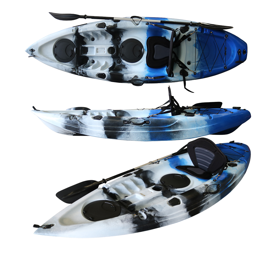 2.65m Single Seat HDPE Sit-On- – обзор и цена Fishing Kayak Sit In