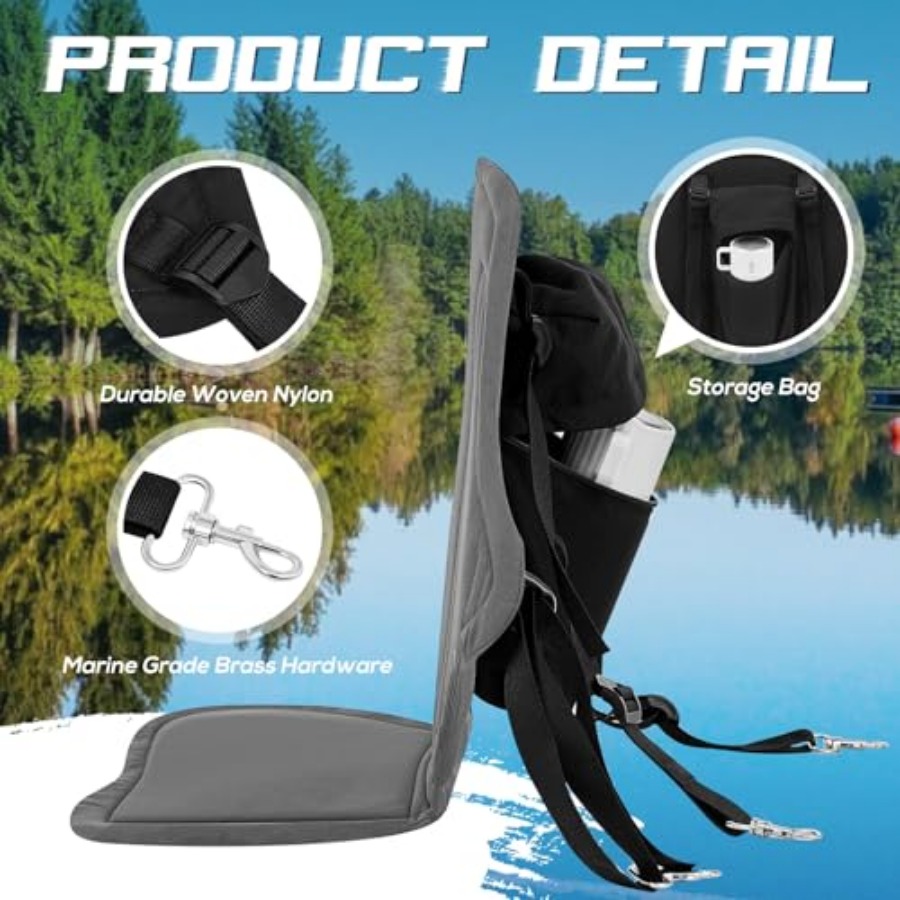 Pack Padded Kayak Seat Fishing – обзор и цена Fishing Kayak Storage Bag