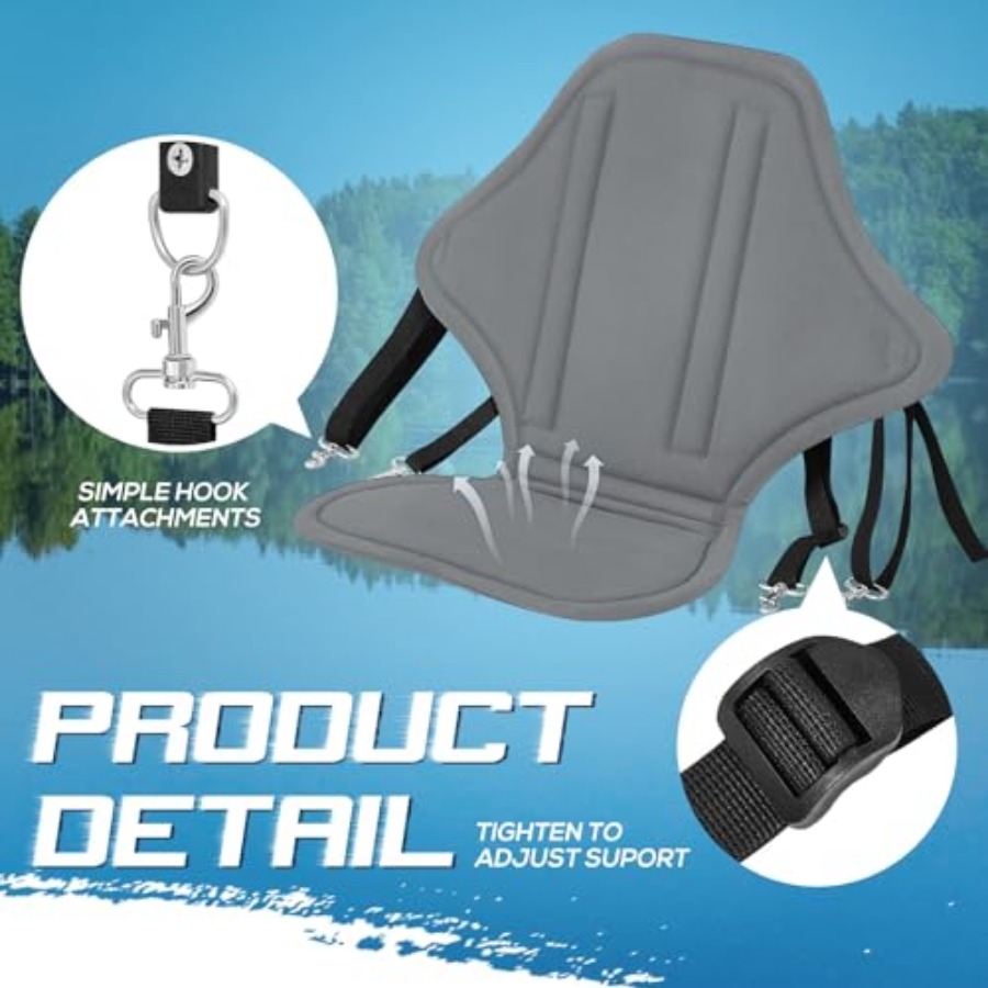 Pack Padded Kayak Seat Fishing – обзор и цена Fishing Kayak Storage Bag