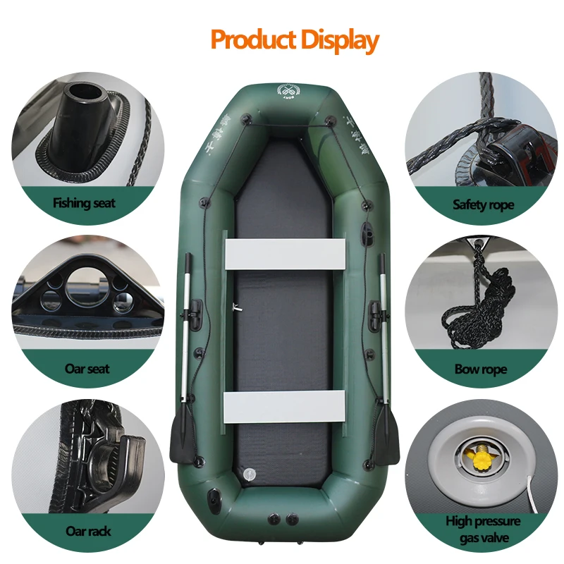 1.75~3.6m Green Fishing Kayak  – обзор и цена Fishing Kayak Sit On Top