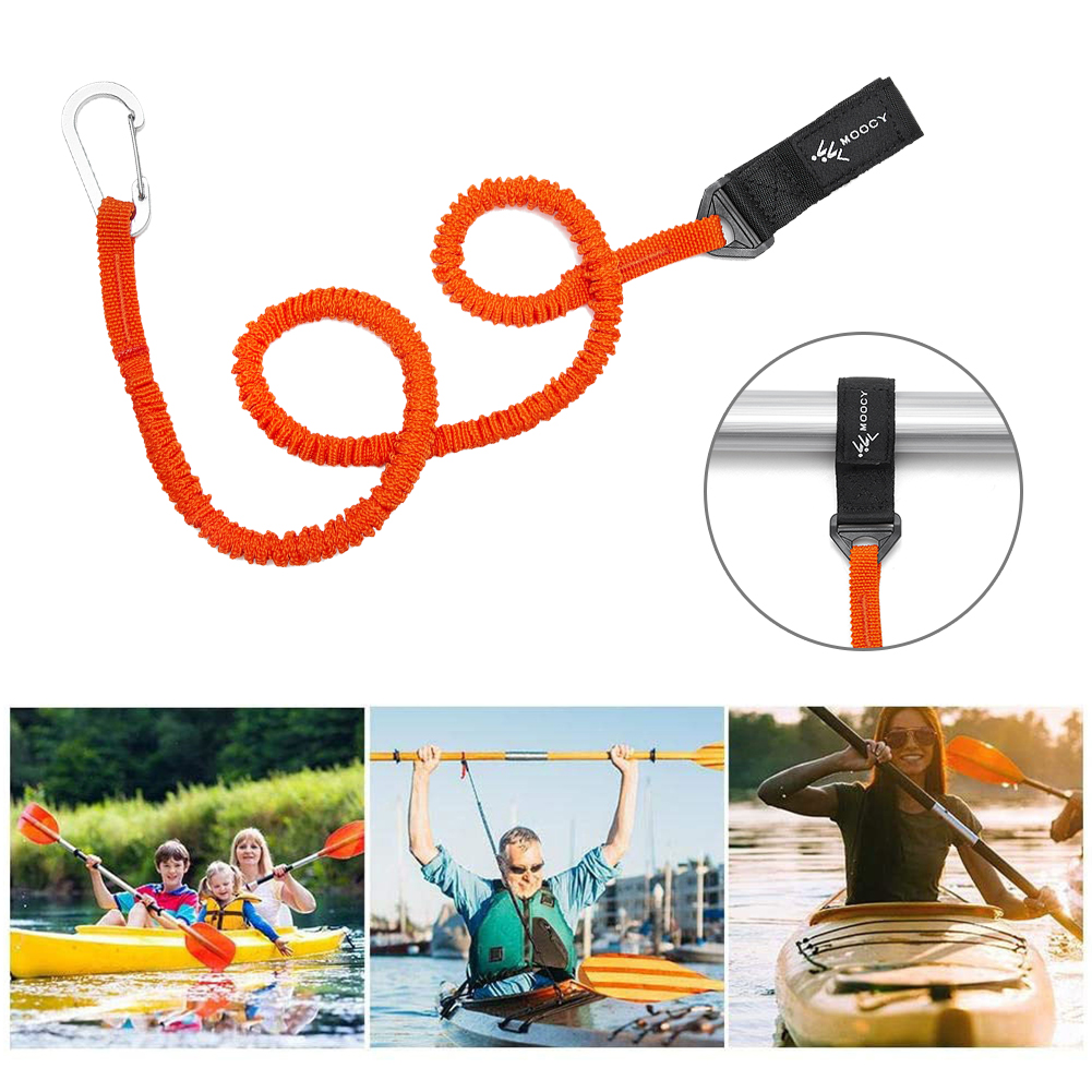 5-1PCS Elastic Kayak Canoe Pad – обзор и цена Fishing Kayak Paddle Leash