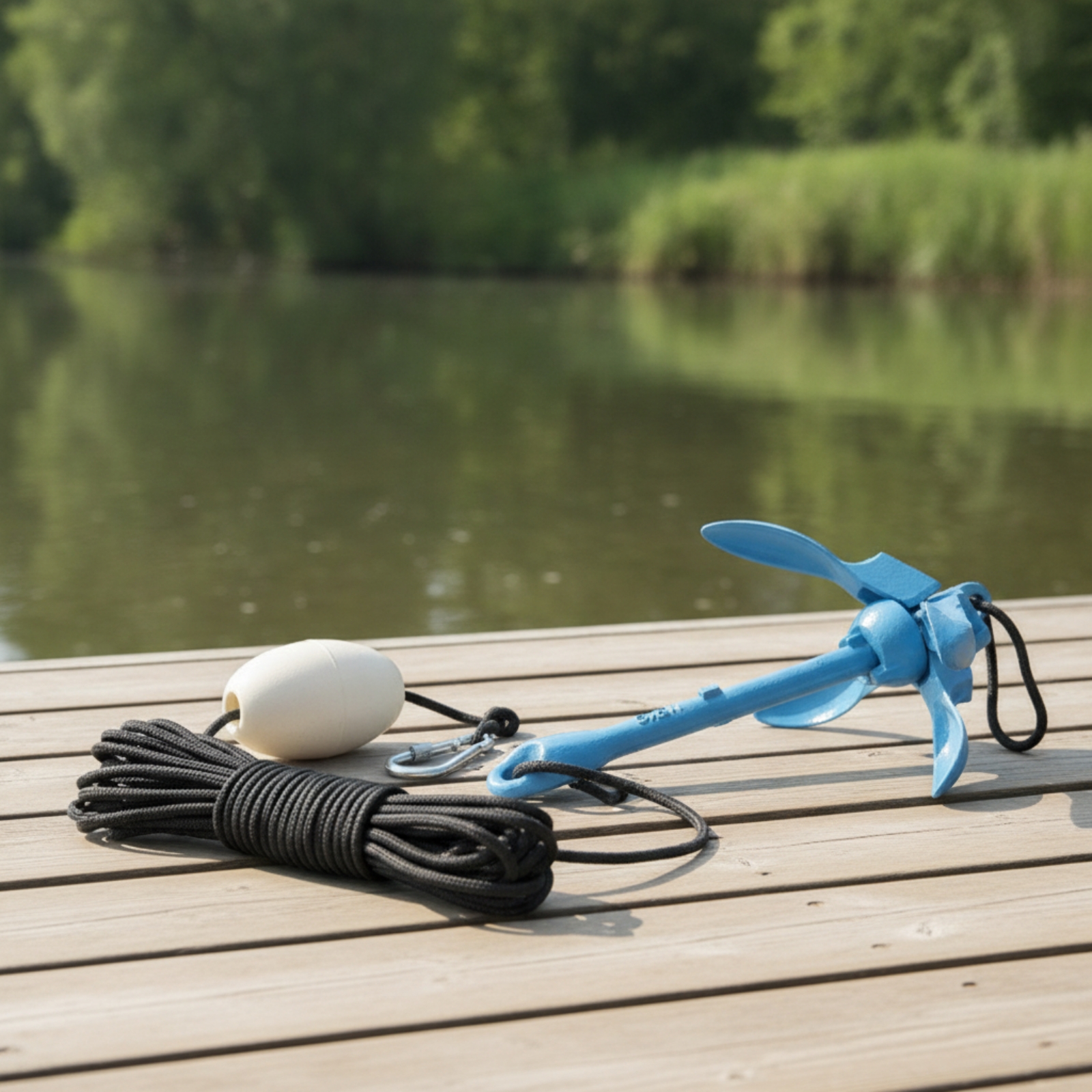 Folding Anchor Kit with Buoy a – обзор и цена Fishing Kayak Storage Bag