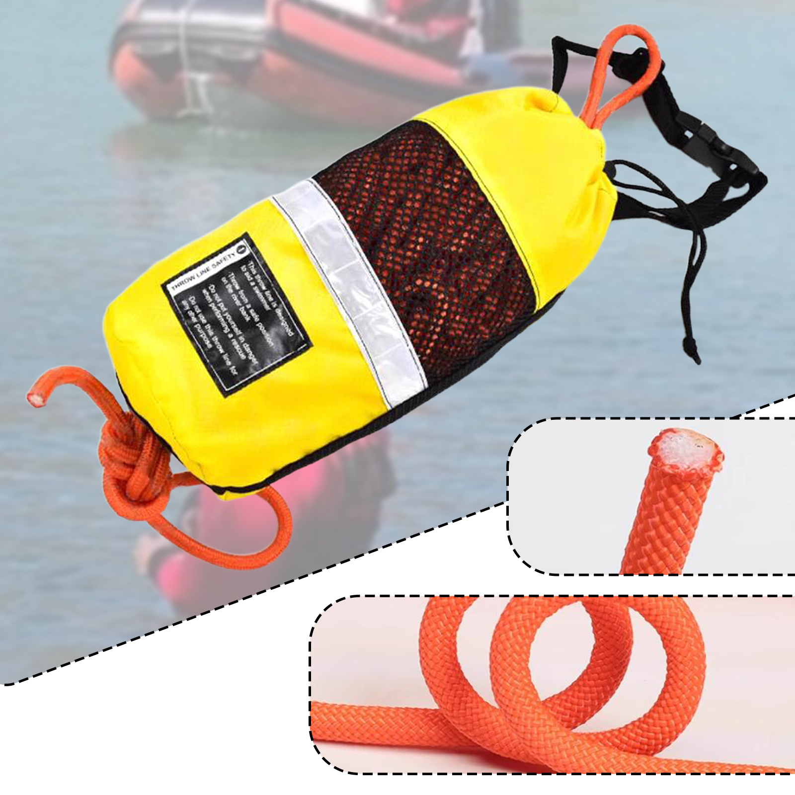 Throw Bag for Water Rescue Mar – обзор и цена Fishing Kayak Crate
