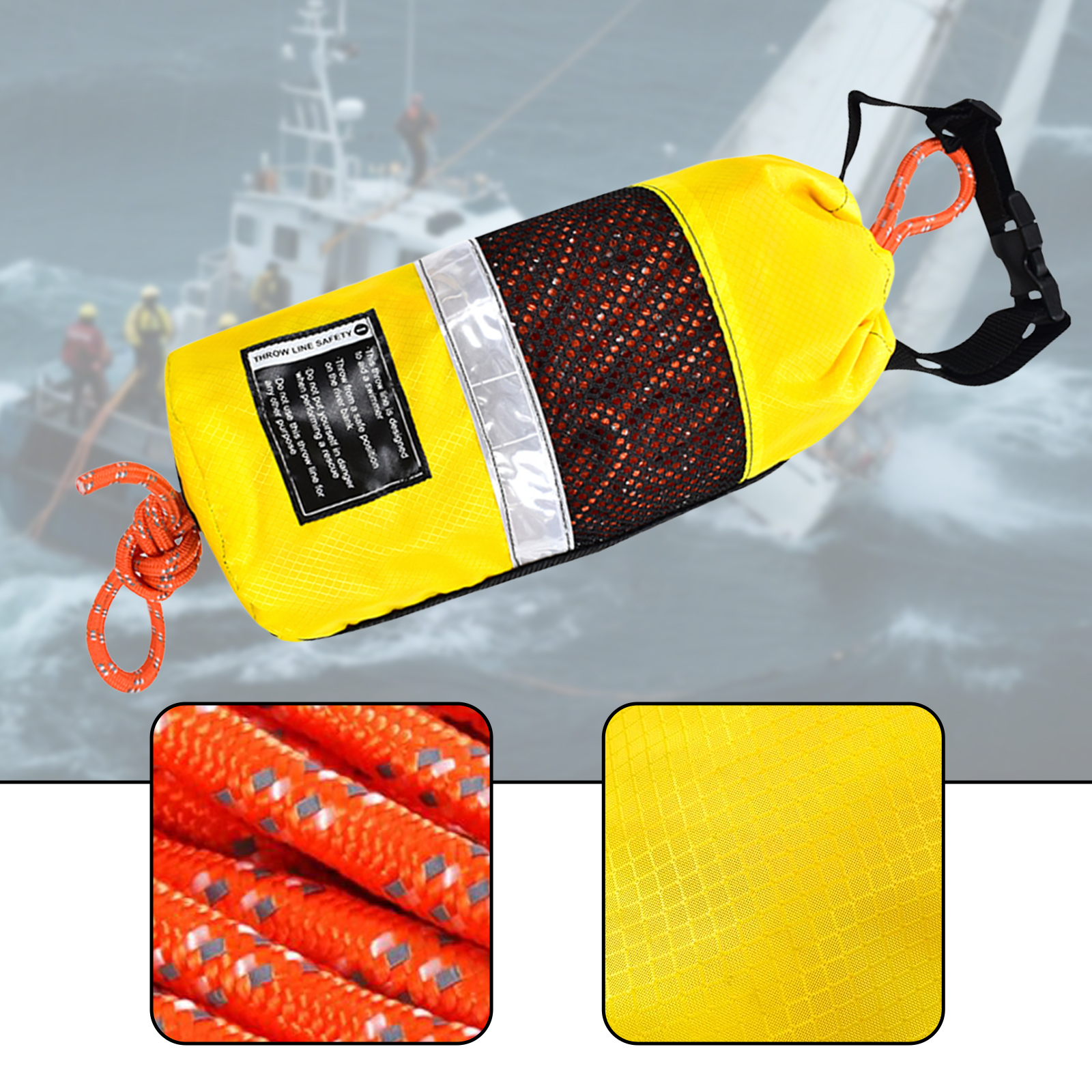 Throw Bag for Water Rescue Mar – обзор и цена Fishing Kayak Crate