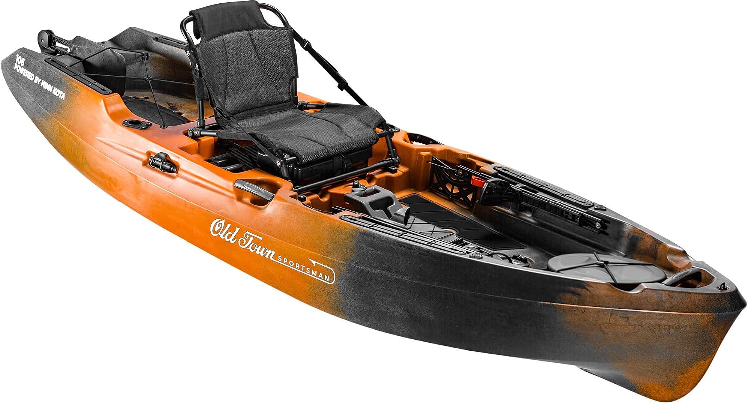 Old Town Sportsman 106 Powered – обзор и цена Fishing Kayak Sit In