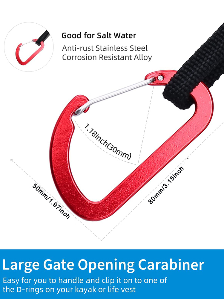 Kayak Paddle Leash Stretchable – обзор и цена Fishing Kayak Paddle Leash