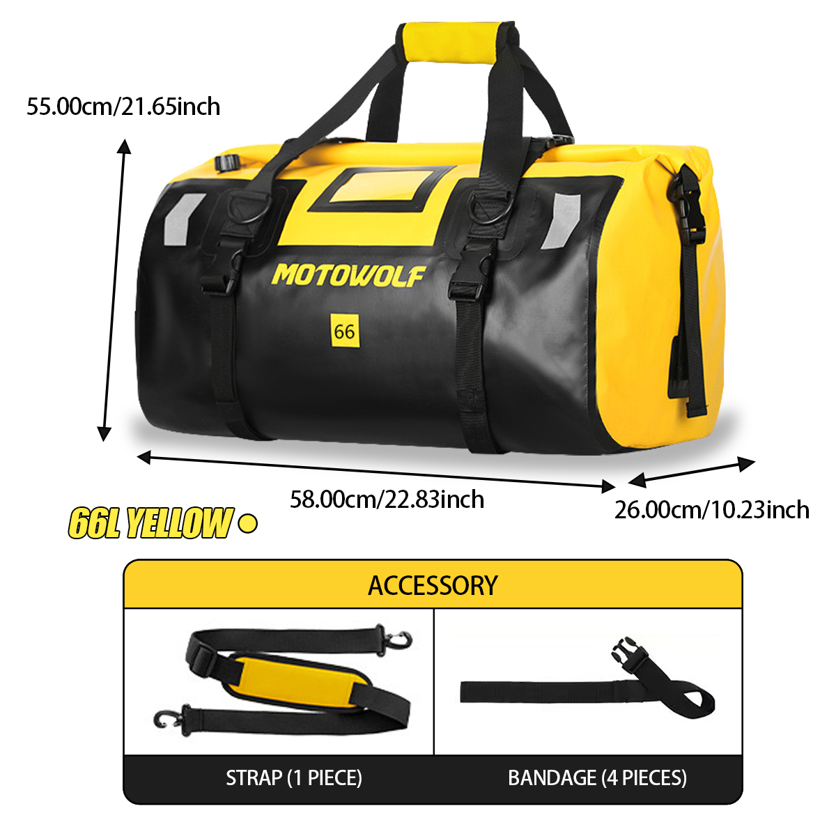 Waterproof Duffel Bag 40L/66L  – обзор и цена Fishing Kayak Seat