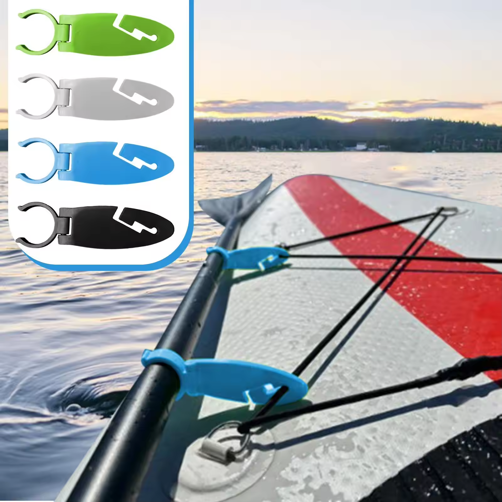 2pcs Stand Up Paddle Board Cli – обзор и цена Fishing Kayak Sit On Top