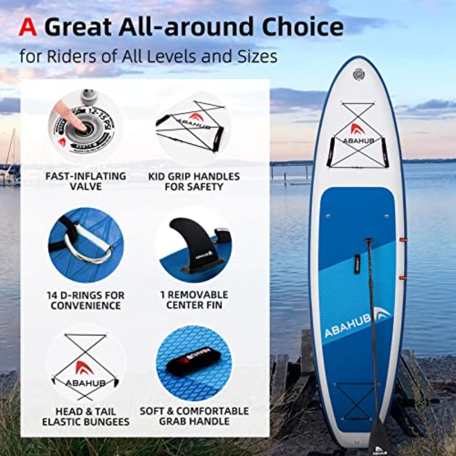Inflatable SUP for yoga, paddl – обзор и цена Fishing Kayak Inflatable