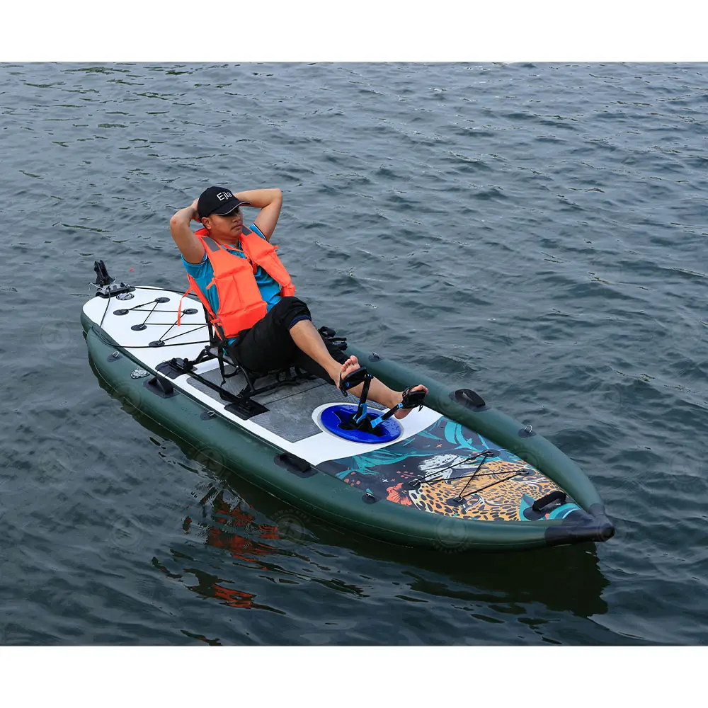 Folding SUP Pedal Board Fishin – обзор и цена Fishing Kayak Paddle