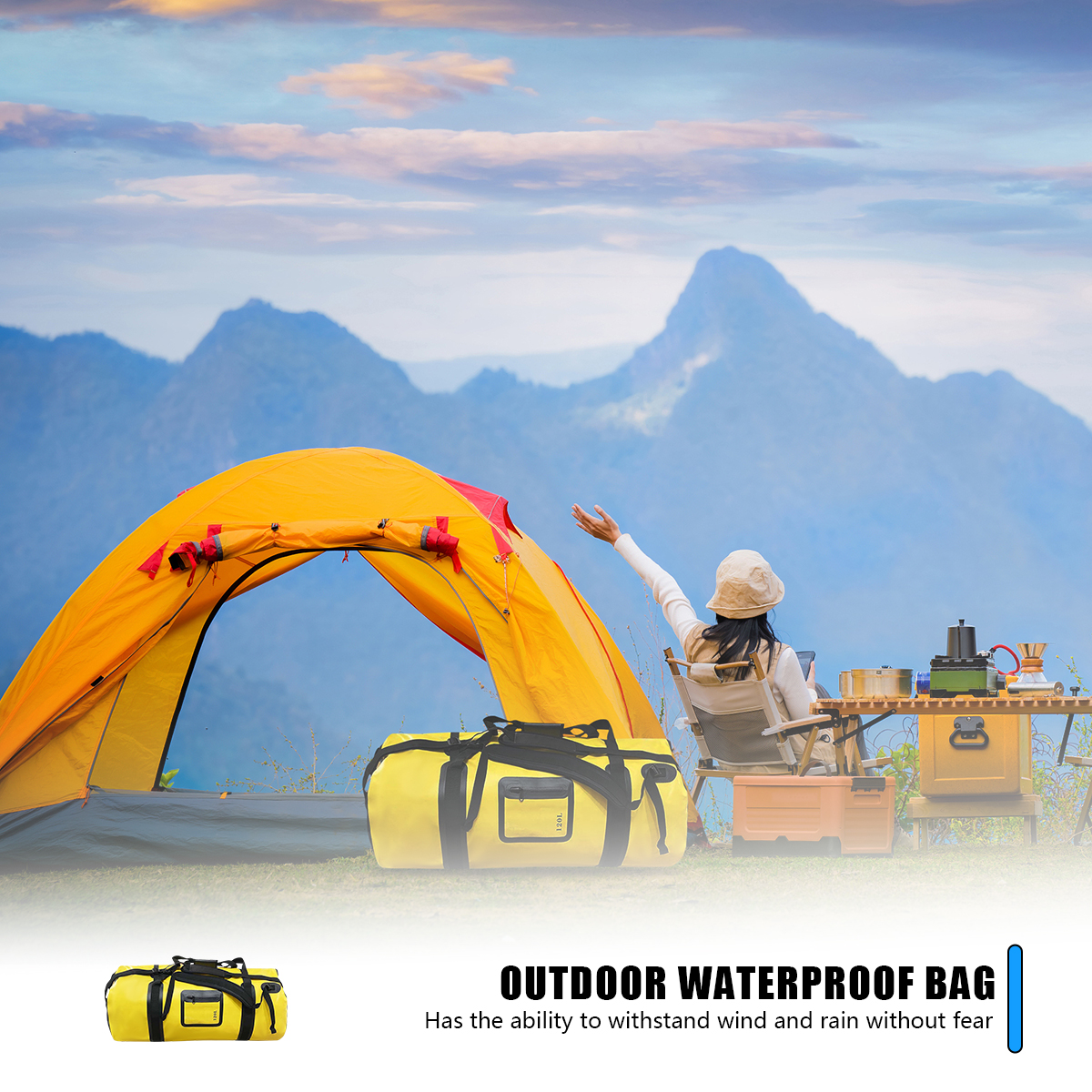 40L/66L/120L Waterproof Duffle – обзор и цена Fishing Kayak Crate