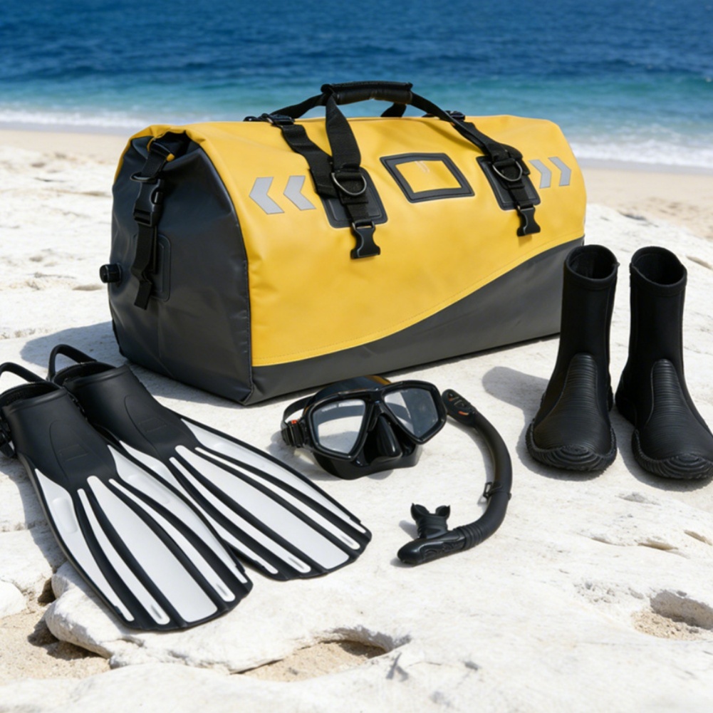 Large /Capacity /46L 66L PVC W – обзор и цена Fishing Kayak Storage Bag