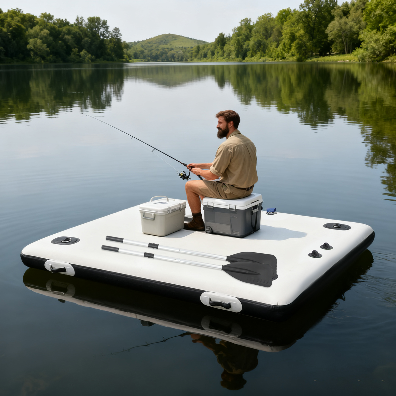 Inflatable Boats, Canoe Trolle – обзор и цена Fishing Kayak Inflatable