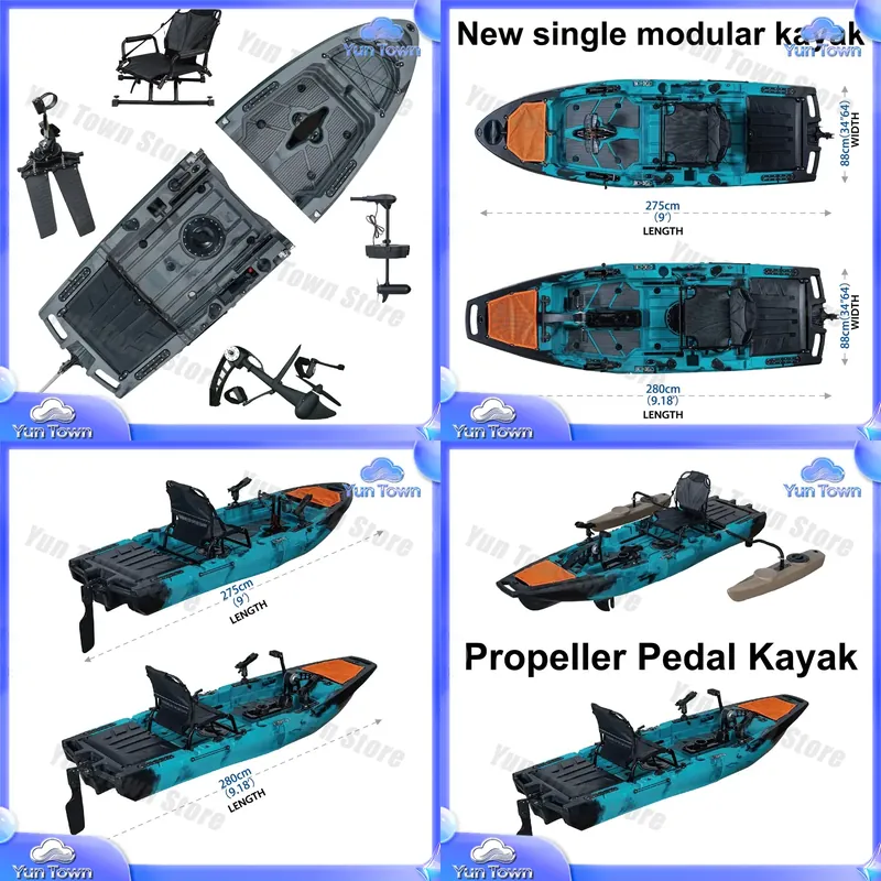 Modular Kayak 9.5ft Sit On Top – обзор и цена Fishing Kayak Sit In