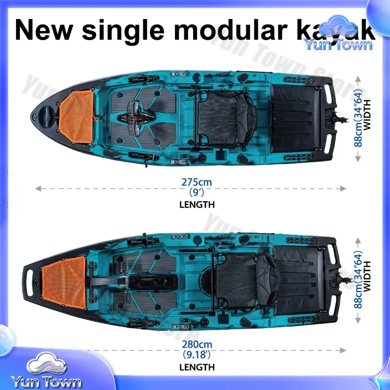 Modular Kayak 9.5ft Sit On Top – обзор и цена Fishing Kayak Sit In